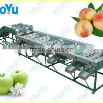 THOYU brand Stainless steel Apple Grading Sorting Machine by diameter(0086 15903677328)