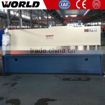 QC12Y Hydraulic swing beam steel sheet cutting machine