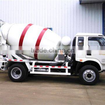 China Famous Mini Concrete Transit Mixer Truck,bulk Cement Truck photo-3