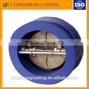 Custom Low price Good Quality of DN50-500 Cast iron Double Disc Check Valve