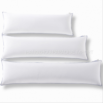 Different Sizes of White Pillows in Stitched With Piping for Hot Sale photo-3