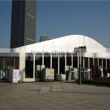 Hot sale high quality curve aluminum structure wedding event tent