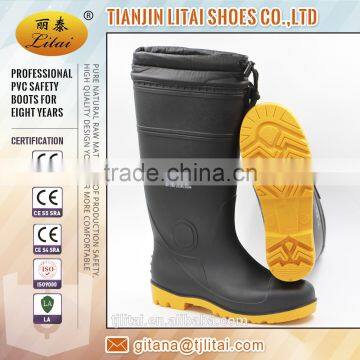 Cold resistance safety boot,winter pvc shoes