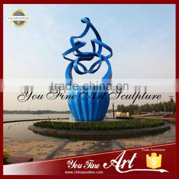 2016 New Design Stainless Steel Sculpture Urban Large Statues