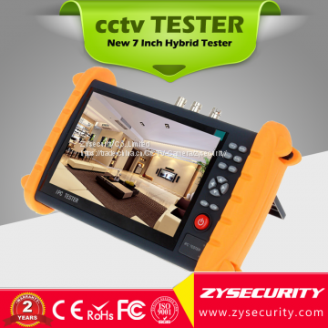 zysecurity 7 inch Touch Screen CCTV Tester , 5in1 ( Onvif IP AHD TVI CVI Analog Camera ) CCTV Tester