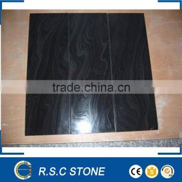 Good price Royal Black Golden Flower Marble slabs