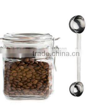 Stainless Steel Dual Scoop Coffee Spoon photo-3