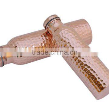 Handmade Pure Copper Design Water Bottle 600 and 900 ml photo-2