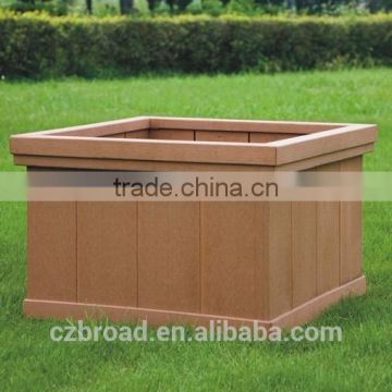 High Quanlity Wood Plastic Composite /WPC Flower Box600*600*390