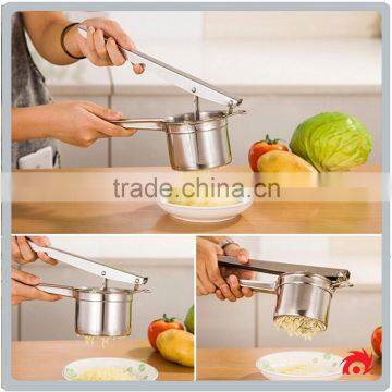 Easy to Clean Kitchen Stainless Steel Lemon Fruit Manual Juicer photo-2