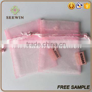 China Factory Wholesale Wine Bottle Nylon Organza Bag photo-3