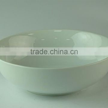 19cm white ceramic spaghetti serving bowl in stock