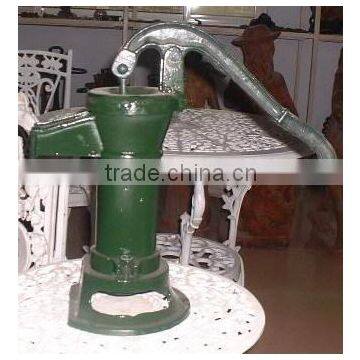TRADE ASSURANCE ORNAMENTAL CAST IRON VINTAGE STYLE WATER PUMP GARDEN FEATURE photo-2