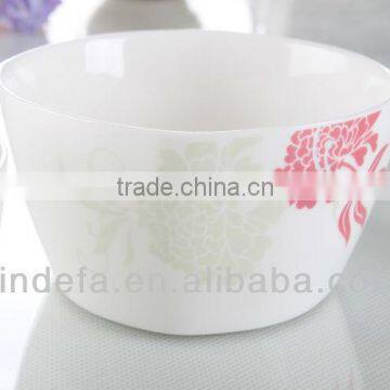 porcelain noodle bowl with nice decal