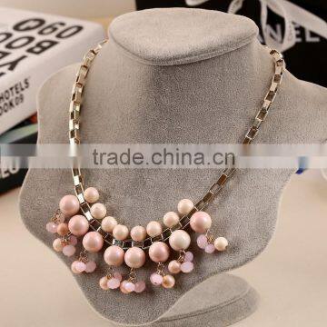 2015 Last Fashion Jewelry for Laddy,beautiful Crystal Chain Necklace photo-2