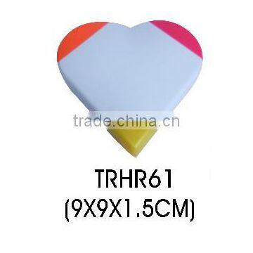 Advertisement Highlighter Marker Heart Shaped Mini Highlighter