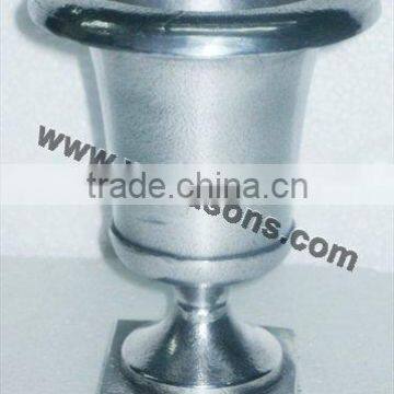 Metal trumpet vase, New design tall trumpet vase for flowers