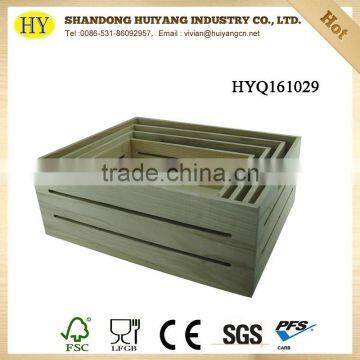 Custom Cheap Slate Wooden Fruit Crate for Sale photo-2
