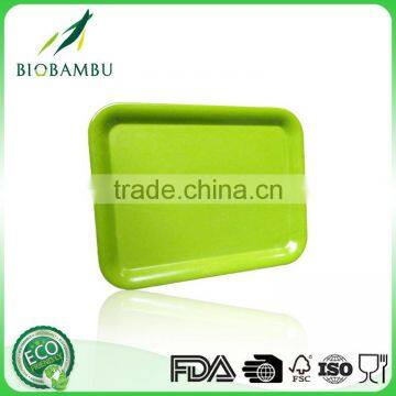 No Pollution High Temperature Food Grade Bamboo Fiber Plate photo-3