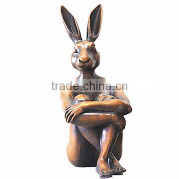 Decoration Animal Head Rabbit Head Sculpture photo-3