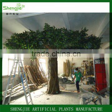 Artificial outdoor decorative banyan tree made by Chinese supplier for gardening used