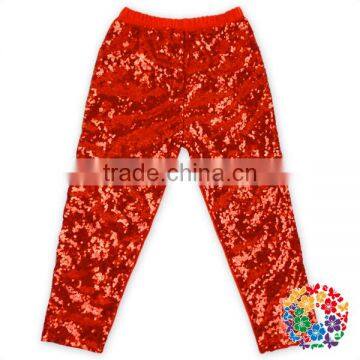 Sequin Black Long Pants Wholesale Kids Girls Long Pants Baby Harem Pants photo-5