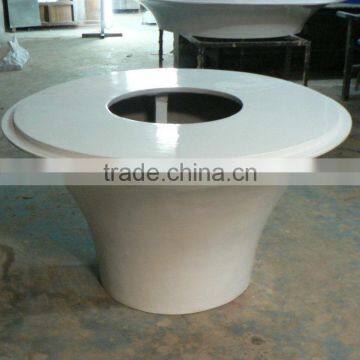 Fiberglass cover and FRP shell