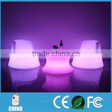 LOUNGE FURNITURE color changing LED seat and chair