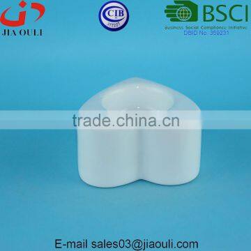 Promotional Home Decoration White Ceramic Candle Holder for Tealight photo-6