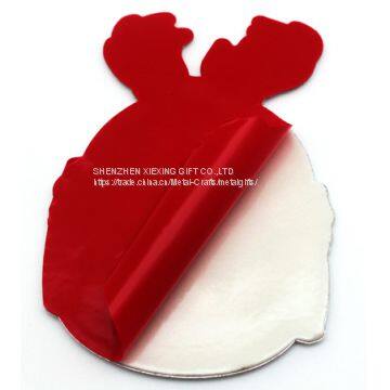 Логотипная пластина из тонкого металла на самоклеющейся основе photo-4