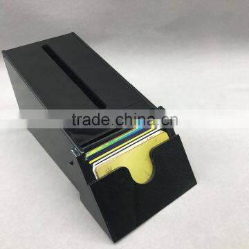 Custom acrylic business card holders box