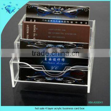 2015 Hot Sale Black Acrylic Business Card Holder photo-5