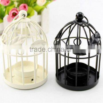 Vintage Metal Bird Cage Candle Holder Stand Lanter Wedding Table Decoration photo-3