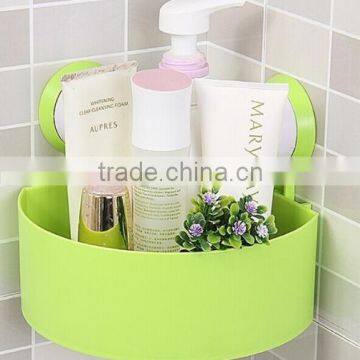 Plastic Triangle Bathroom Shelves With Strong Sucker photo-2