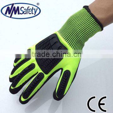 NMSAFETY 13 Knit Anti-cut and Anti-impact TPR Gloves photo-2