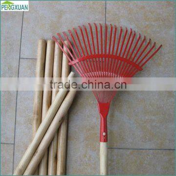 Varnished Wooden Rake Handle