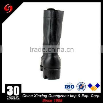 High Ankle and Sole Black Cheap Walking Safety Army Military Boots photo-3
