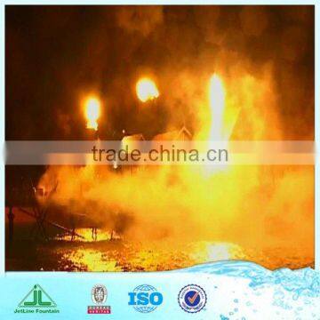 Outdoor Fountain, Water Combined With Fire photo-3