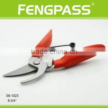 S6-1023 Plastic Handle Flower Cutting Garden Scissors photo-4