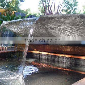 Garden Water Fountains Outdoor Stone Wall Waterfall Fountains photo-5