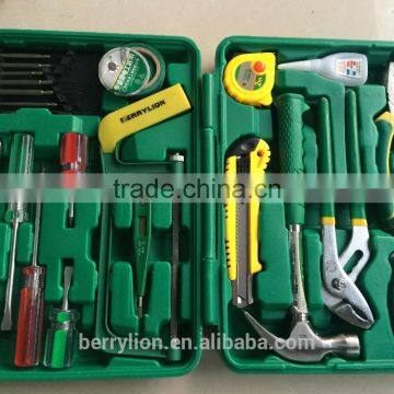Berrylion 22pcs Home Use Hand Tool Set Adjustable Wrench Hammer Set photo-6