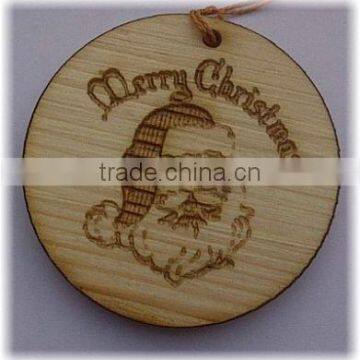 Santa Clause Laser Engraved