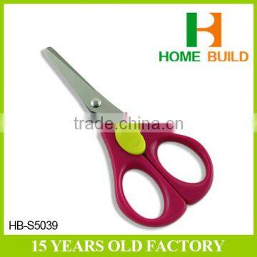 Factory price HB-S5039 Hot 5" new student manual scissors