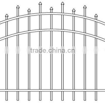 Outdoor Aluminum Fence Garden Fence Garden Guardrail