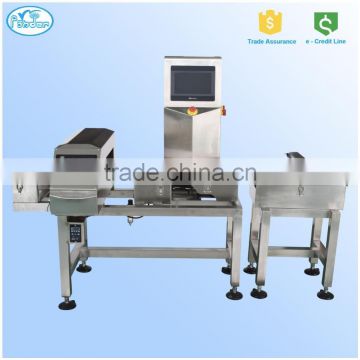 High Sensitivity Combo Metal Detector and Checkweigher for Sale