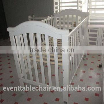 2016 Secure Solid Wood Baby Crib Baby Cot Bed photo-5