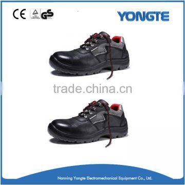 All Size Rubber Sole Leather Safety Shoe photo-4