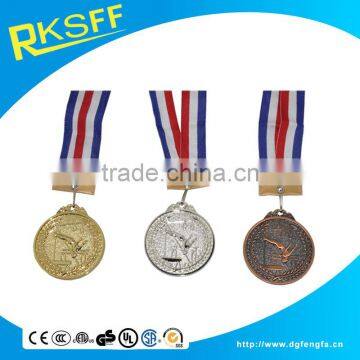 Ribbon Attached China Supplier Medal For Sport Games photo-2