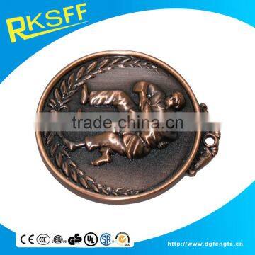 Wholesale Handmade Memorial Gifts , Metal Wrestling Medal photo-5