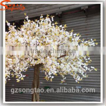 Artificial Cherry Blossom Branch Tree, Fake Pink Cherry Blossom Trees, Cheap White Cherry Tree for Weddings photo-3